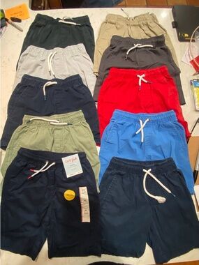 Cat & Jack Kids' Elastic-Waist Pull-On Shorts - Assorted Colors